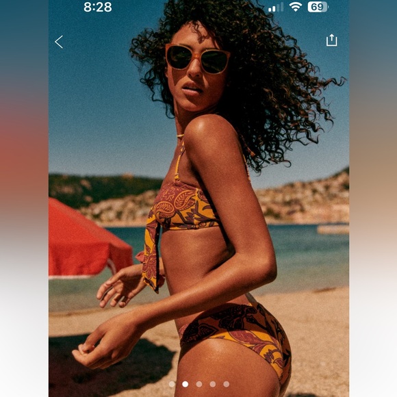 Sezane Palmera Bikini Top and Bottom - Picture 6 of 10